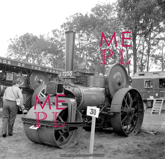 : Fowler Road Roller number 12530 Bellingham : Fowler Road Roller number 12530 Bellingham