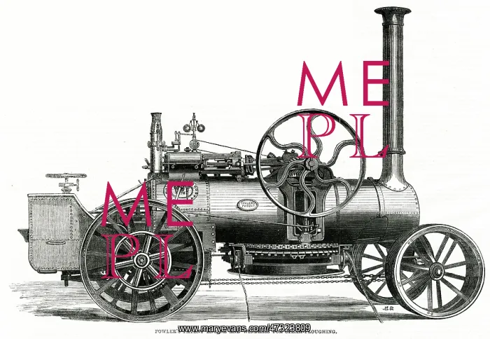 : Fowler's patent steam engine 1862 : Fowler's patent steam engine 1862