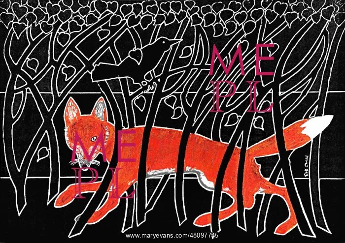  : Fox and Blackbird