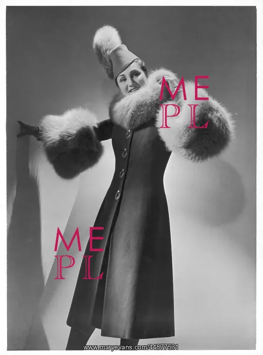: Fox Coat by Lanvin 1930s : Fox Coat by Lanvin 1930s