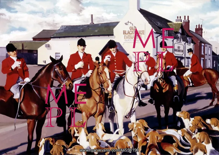 : Fox Hunters toast a day on the hunt at their local : Fox Hunters toast a day on the hunt at their local