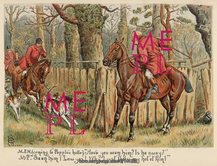 : Fox hunting : Fox hunting
