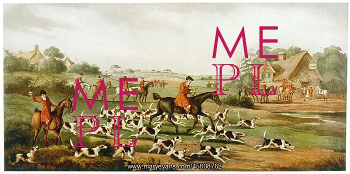  : FOX HUNTING MUSIC SHEET