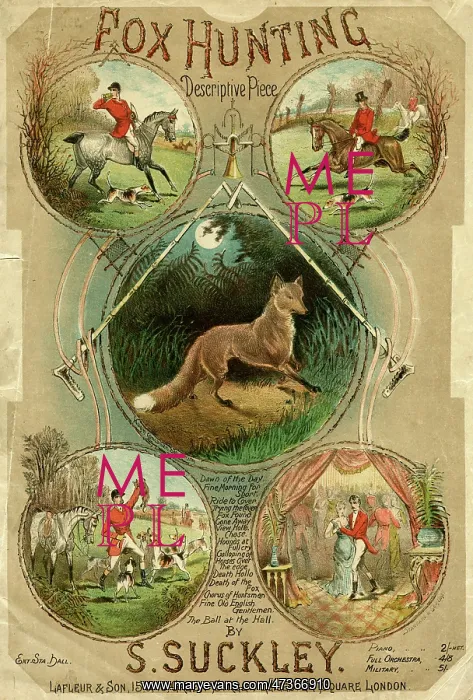  : Fox Hunting Music Sheet