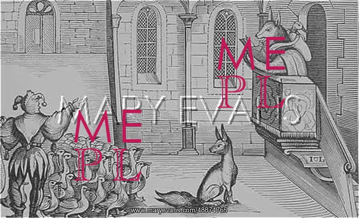 : A FOX PREACHES : A FOX PREACHES