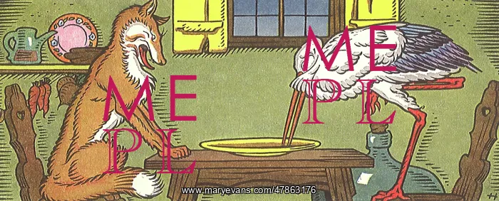  : The Fox and The Stork
