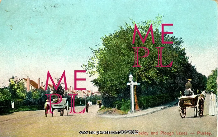 : Foxley & Plough Lanes, Purley, Surrey : Foxley & Plough Lanes, Purley, Surrey