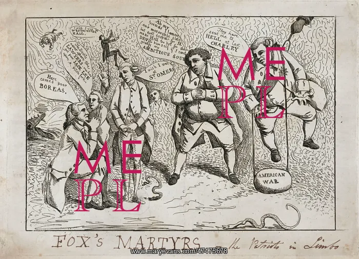 : Fox's martyrs or The patriots in limbo : Fox's martyrs or The patriots in limbo