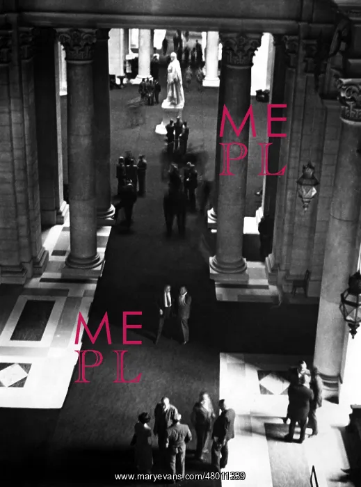 : Foyer of the Reichstag, 1932 : Foyer of the Reichstag, 1932