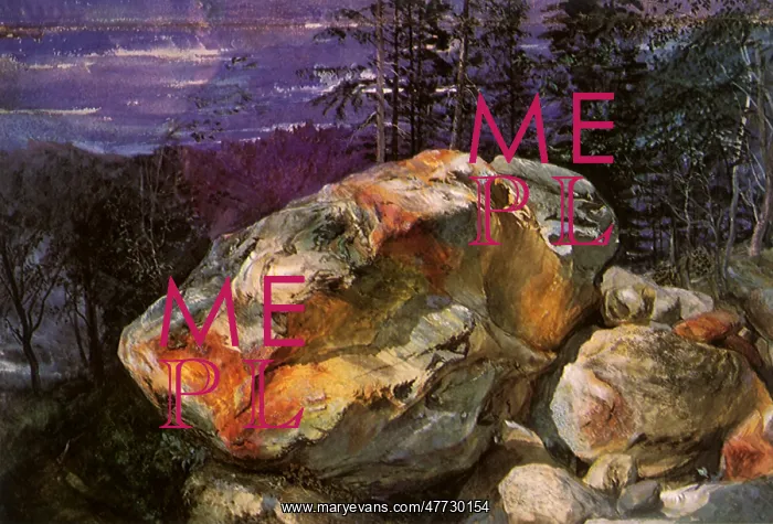 : Fragment of the Alps, by John Ruskin