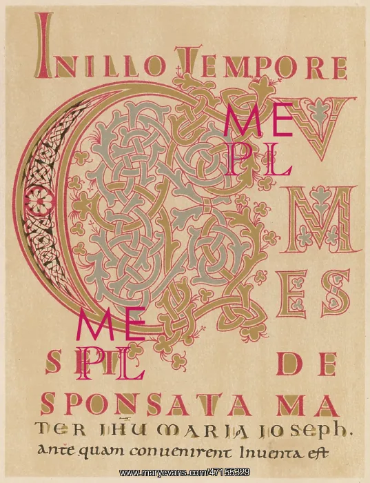 : Fragment of Sintram's Evangelium Longum : Fragment of Sintram's Evangelium Longum