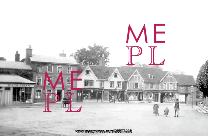  : Framlingham, Market Hill 1909