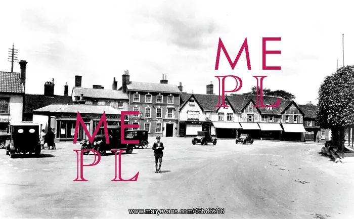  : Framlingham, Market Hill 1929