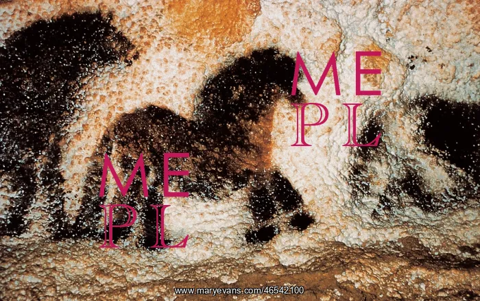  : FRANCE. Montignac. The Cave of Lascaux. Horses. Upper Paleolithic. Magdalenian. Cave