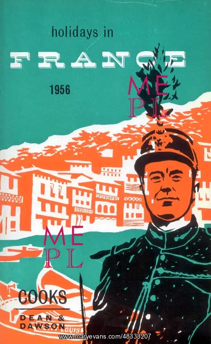  : France. Thomas Cook Brochure Cover - France