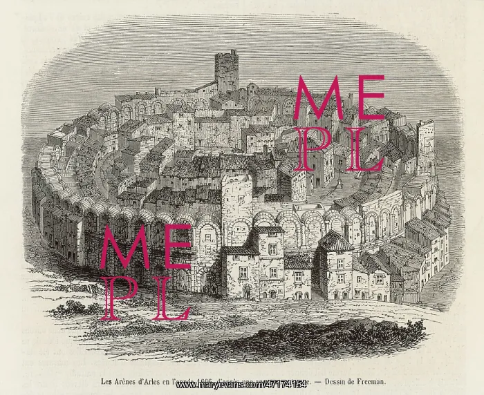 : FRANCE / ARLES / ARENA 1666 : FRANCE / ARLES / ARENA 1666