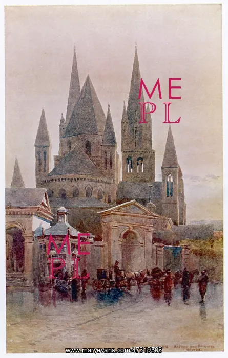  : FRANCE / CAEN ABBAYE 1904