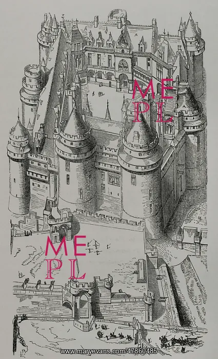 : France. Castle of Pierrefonds. View of the castle : France. Castle of Pierrefonds. View of the castle