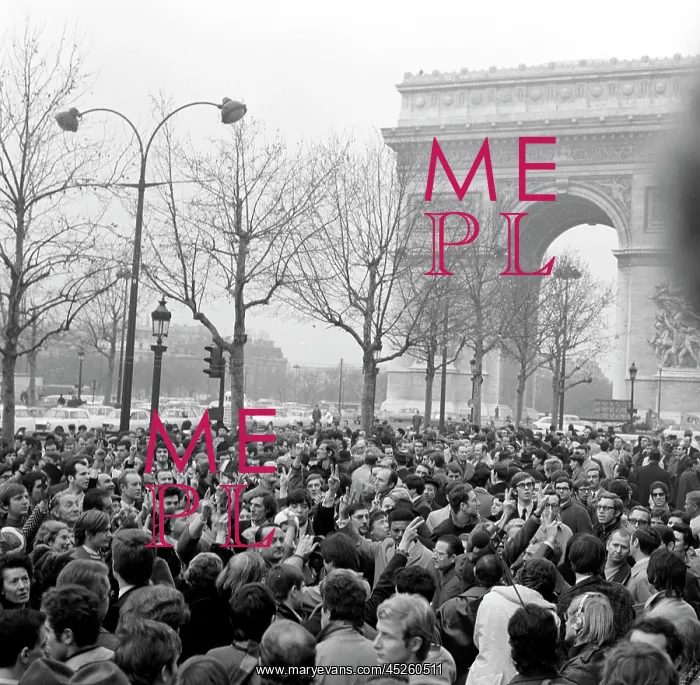 : France - Demonstration in Paris 1970 : France - Demonstration in Paris 1970