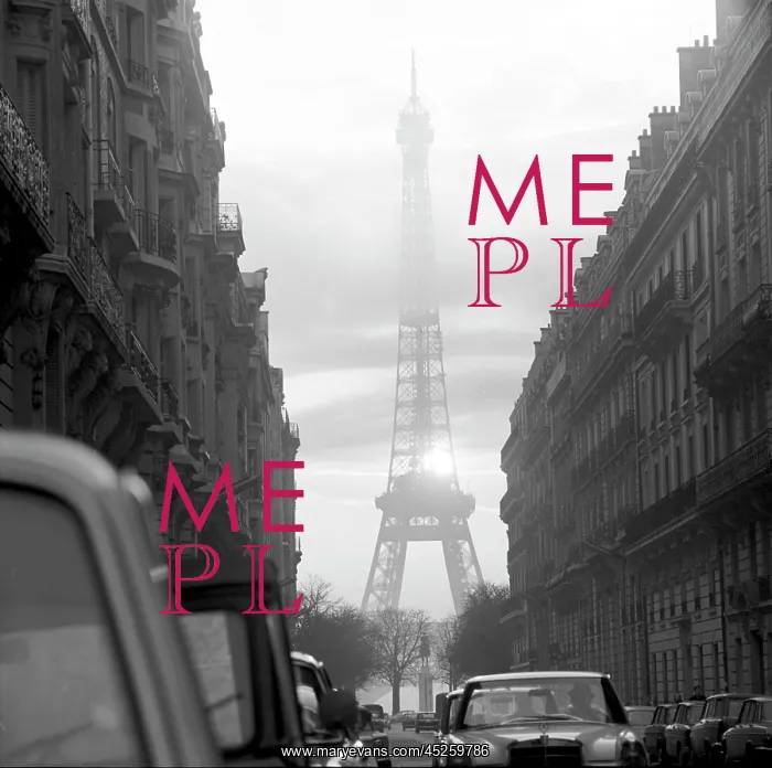 : France - Eiffel Tower 1970 : France - Eiffel Tower 1970