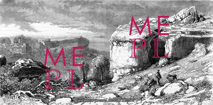  : FRANCE / LES BAUX 1864