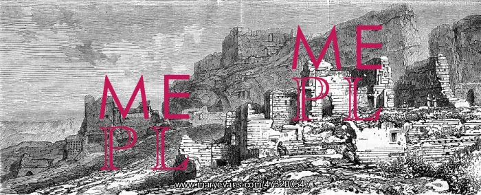  : FRANCE / LES BAUX 1864