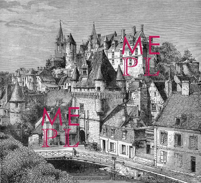  : FRANCE, LOCHES CHATEAU