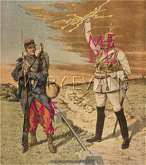 : FRANCE MENACED BY KAISER : FRANCE MENACED BY KAISER