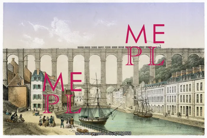 : FRANCE / MORLAIX VIADUCT : FRANCE / MORLAIX VIADUCT