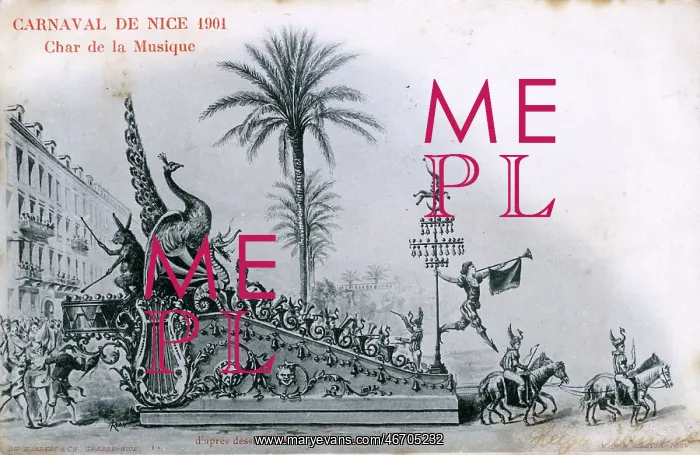 : France - Nice Carnival - The Music Float : France - Nice Carnival - The Music Float