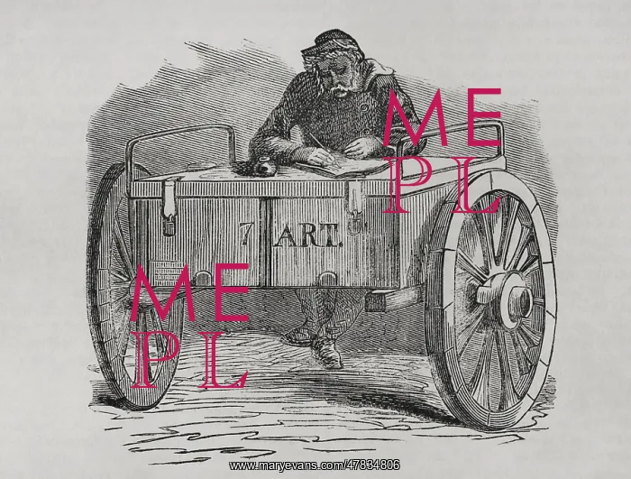 : France. Paris Commune. Communard. Gunner writing : France. Paris Commune. Communard. Gunner writing