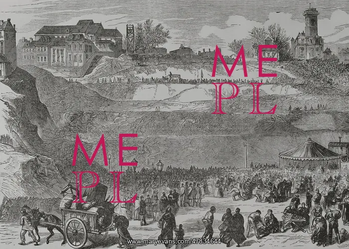 : France. Paris Commune. Positions occupied by the : France. Paris Commune. Positions occupied by the