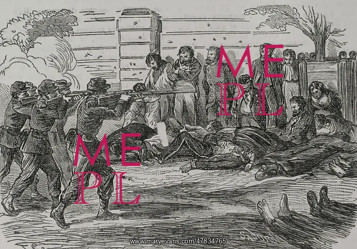 : France. Paris Commune. Shootings of Communards : France. Paris Commune. Shootings of Communards