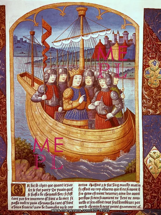 : FRANCE. Paris. The king Arthur and his knight : FRANCE. Paris. The king Arthur and his knight