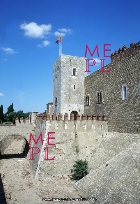 : France. Perpignan. Palace of the Kings of Majorca : France. Perpignan. Palace of the Kings of Majorca