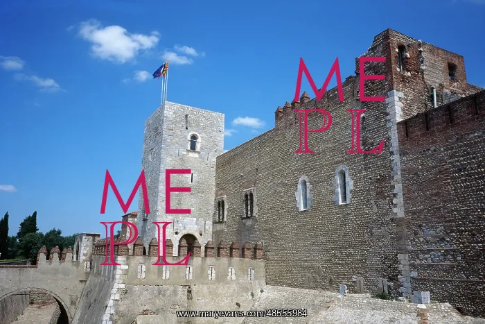 : France. Perpignan. Palace of the Kings of Majorca : France. Perpignan. Palace of the Kings of Majorca