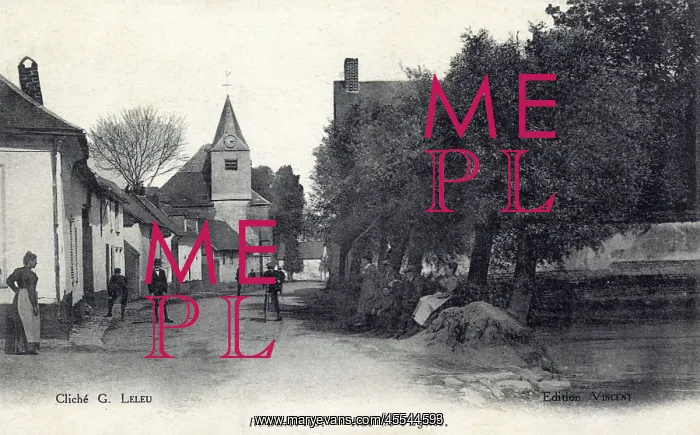 : France - Rubempre - Rue de l'Eglise : France - Rubempre - Rue de l'Eglise