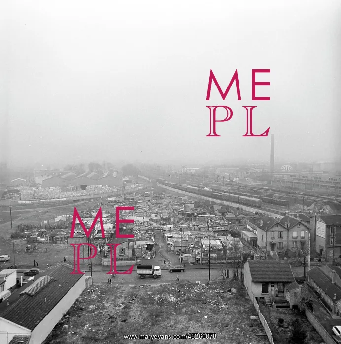 : France - Slum 1970 : France - Slum 1970