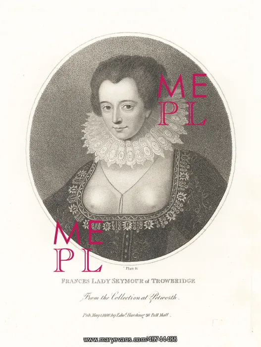 : Frances, Lady Seymour of Throwbridge, died 1626 : Frances, Lady Seymour of Throwbridge, died 1626