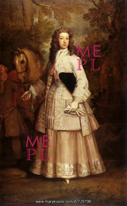 : Frances Pierrepont, Countess of Mar, and a Page : Frances Pierrepont, Countess of Mar, and a Page