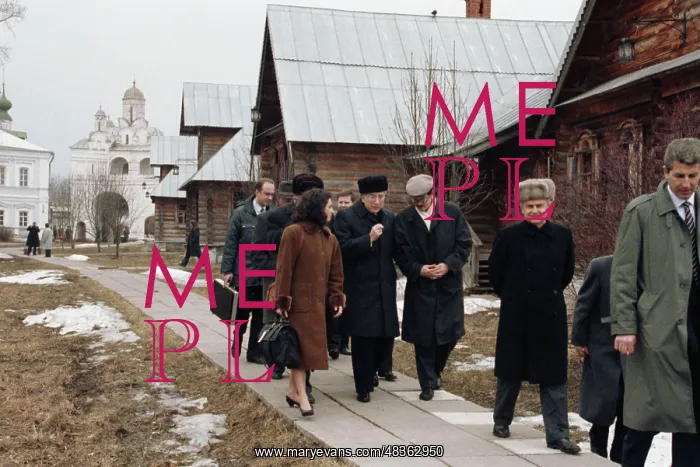  : Francesco Cossiga visiting Russia