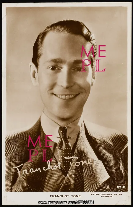  : FRANCHOT TONE / MGM