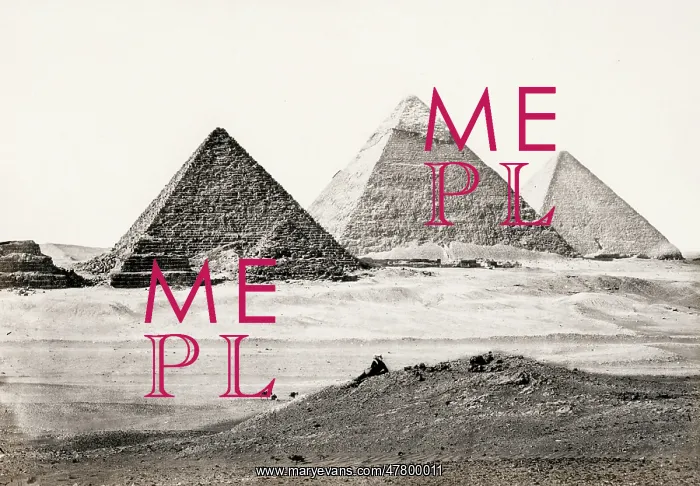  : Francis Frith, Egypt, 1857: pyramids of Gizeh