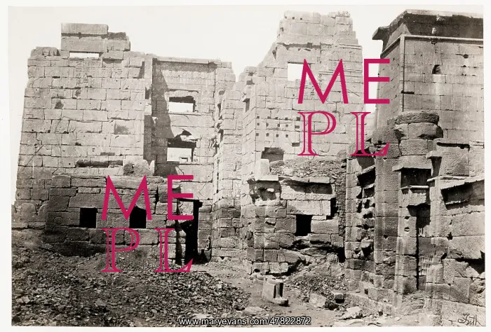: Francis Frith, Egypt. c.1857 - ruins : Francis Frith, Egypt. c.1857 - ruins