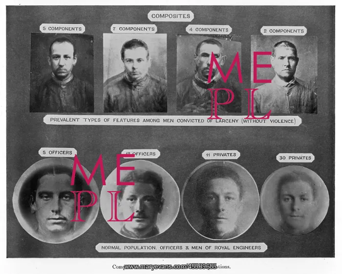 : Francis Galton Composite Photo : Francis Galton Composite Photo