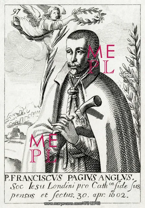 : FRANCIS PAGE, MARTYR : FRANCIS PAGE, MARTYR