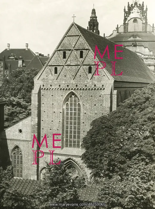 : Franciscan Monastery Church in Berlin, 1930 : Franciscan Monastery Church in Berlin, 1930
