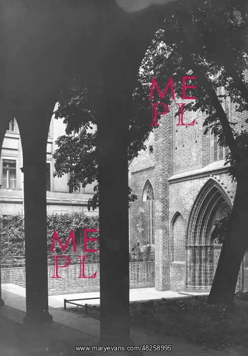 : The Franciscan Monastery Church in Berlin, 1933 : The Franciscan Monastery Church in Berlin, 1933