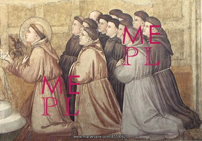 : Franciscan Monks, by Giotto : Franciscan Monks, by Giotto
