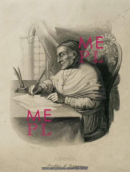 : Francisco Armanya Font (1718-1803). Engraving : Francisco Armanya Font (1718-1803). Engraving